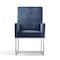 Manhattan Comfort Element Dining Armchair in Blue, PK2 2-DC029-BL - alternate 7